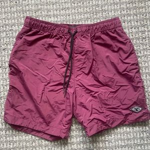Men’s Large PacSun Maroon Linerless Trunk